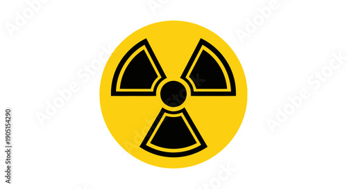 Radioactive Symbol - Danger Sign