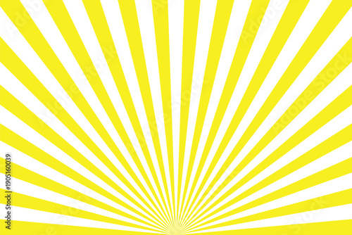 simple abstract yellow color sunburst pattern.