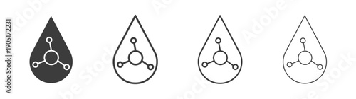 Retinol icon. flat stroke linear simple trend modern logotype design