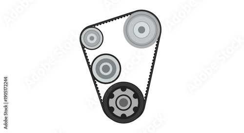 Modern stereo audio speakers isolated on white background featuring a black digital sound system icon design for music equipment and acoustic entertainment technology