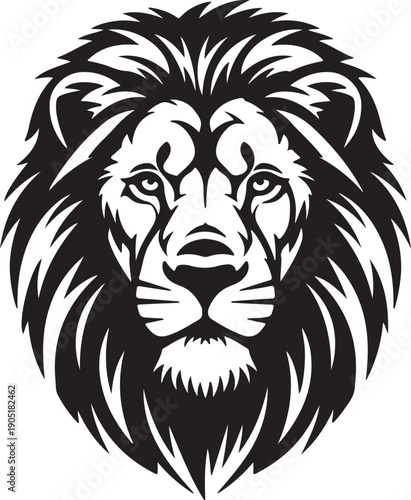 PrintThis image presents a powerful and majestic lion, widely recognized as the symbol of strength, leadership, and courage. The lion stands with a confident posture, reflecting dominance and authorit