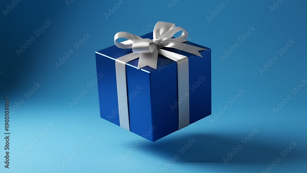 Fototapeta premium Glowing Lantern in Night Sky – Crescent Moon, Clouds & Rocky Landscape – Ramadan Spiritual Scene