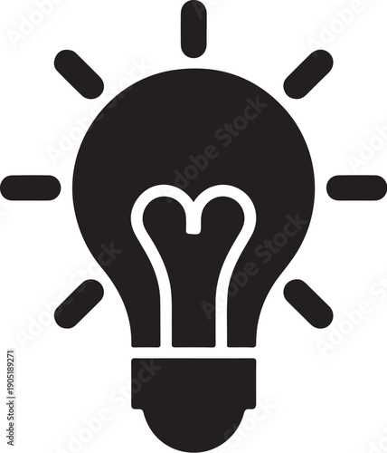 light bulb idea concept