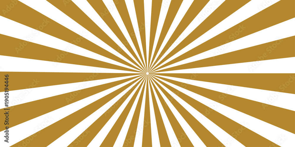 Fototapeta premium Abstract orange and yellow grunge sunburst background featuring vintage radial stripes and retro star rays on an old paper texture vector illustration