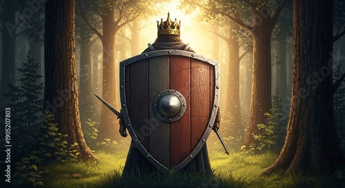 The Forest King - A Guardians Vigil in the Woods.