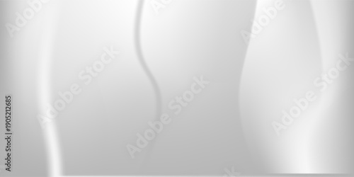 Shadow Light abstract grey background. Natural shadows and sunshine diagonal refraction on white concrete wall texture.