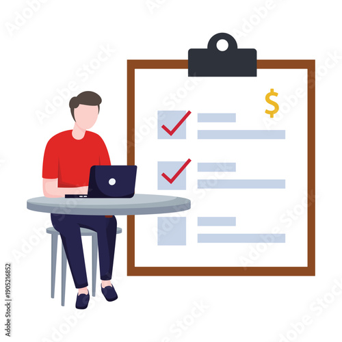 Business Planning and Financial Management for Smarter Money Decisions Illustration
