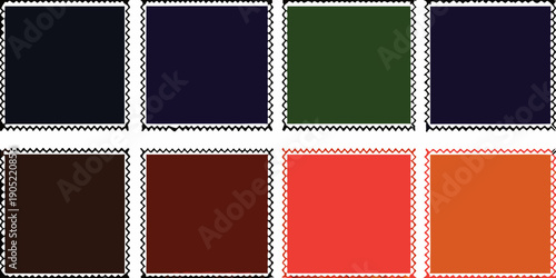 Nine solid color squares arranged in a three by three grid