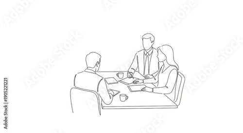 man and woman business, meeting, collaboration
