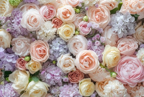 色とりどりの花