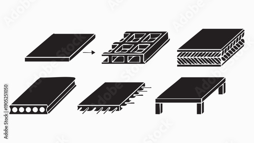Building construction elements and structural components, architectural design