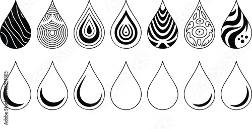 Black Hand Pointing Index Finger Icon Set for Direction, Gesture, and Notice Symbol