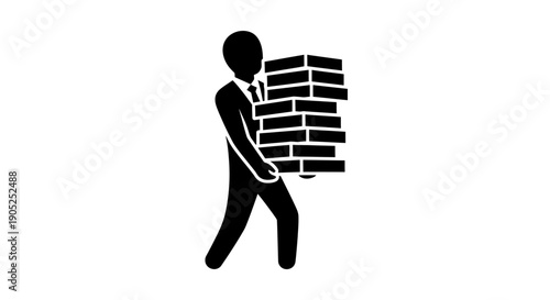 This gear and settings line illustration represents configuration, system control, and technical management in a clean and professional visual style. The artwork clearly communicates customization and