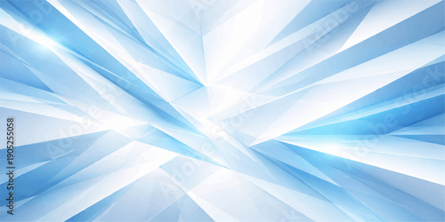 Smooth flowing blue wave pattern with digital light curves and a gradient motion texture for an abstract vector art background illustration