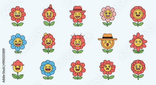 Computer Keyboard and Mouse Icons Collection