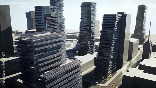 Urban Solar Cityscape.