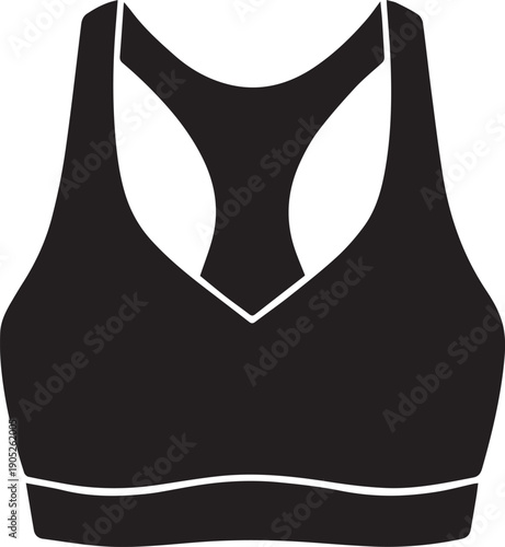 Fitness Athletic Sports Bra Activewear Silhouettes