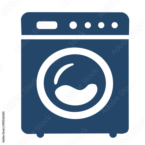 Washing machine icon　洗濯機のアイコン