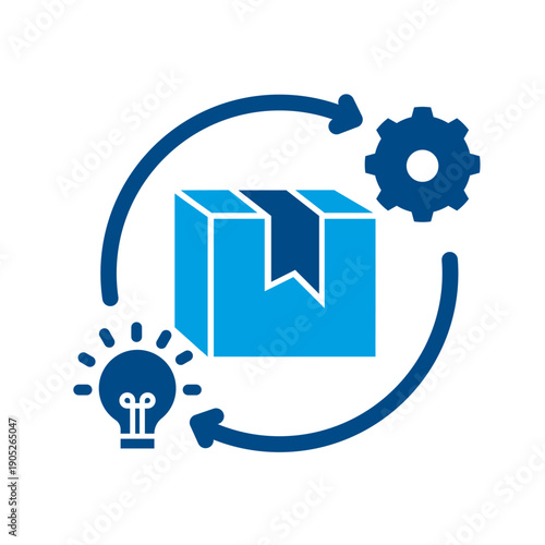 Innovative Logistics and R&D Solution Icon