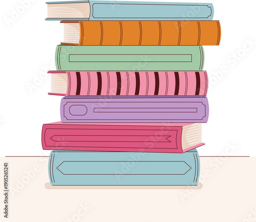 stack of books