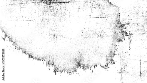 Black grainy texture isolated on white background. cosmic background wall background aquarelle painted spit on wall spray paint surface. Vector illustration.