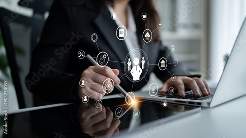 Konstfotografi A concept of centralized business management and corporate strategy