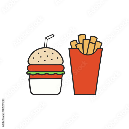 fast food icons
