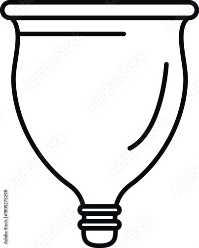 Menstrual cup providing eco friendly feminine hygiene during periods