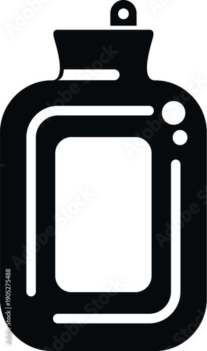 Hot water bottle providing heat therapy, comfort, and soothing pain