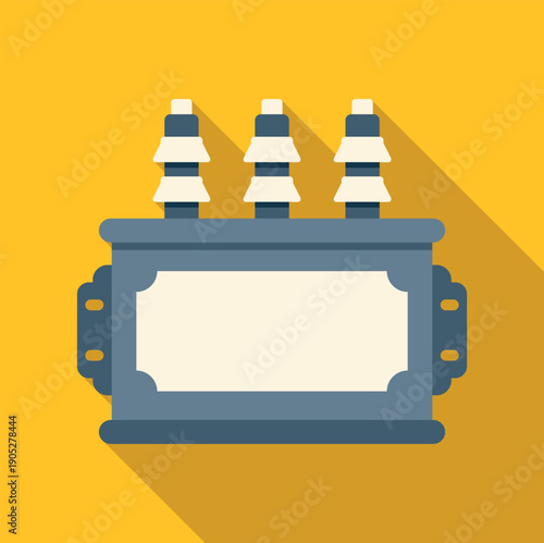 Electrical transformer changing voltage in an energy distribution system