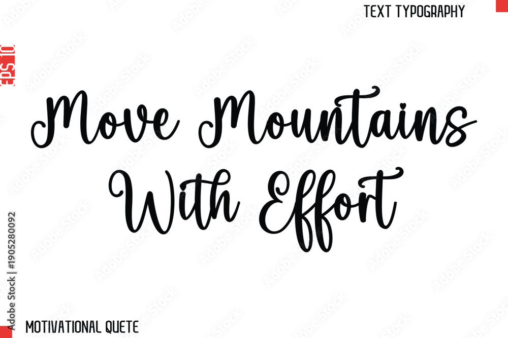 Fototapeta premium Turn Pressure Into Power Bold Motivational Quote Typography Text Lettering Design for Perseverance