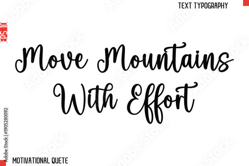 Turn Pressure Into Power  Bold Motivational Quote Typography Text Lettering Design for Perseverance