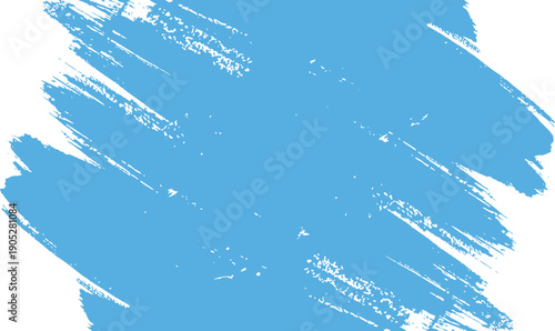 Blue paint brush texture background for design use. Rough acrylic stroke creates expressive surface for posters, branding, and digital art. Bold artistic backdrop adds creative energy to layouts.