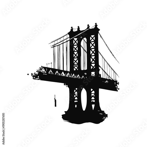 Black and white horror illustration of a human peering through a torn surface gripping vintage style vector art