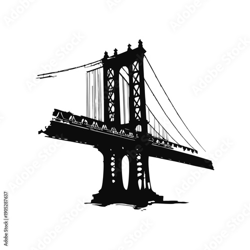 Black and white horror illustration of a human peering through a torn surface gripping vintage style vector art