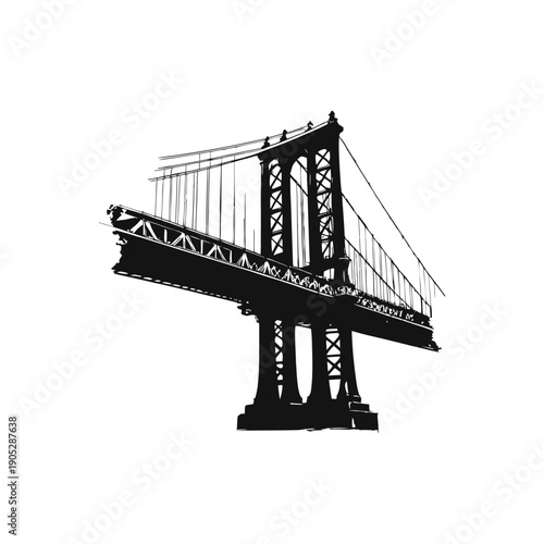 Black and white horror illustration of a human peering through a torn surface gripping vintage style vector art