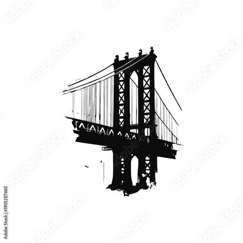 Black and white horror illustration of a human peering through a torn surface gripping vintage style vector art