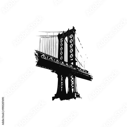 Black and white horror illustration of a human peering through a torn surface gripping vintage style vector art