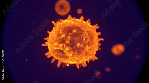 Virus Particle.