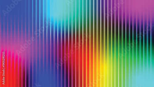 Rainbow Hues: A vibrant display of abstract rainbow colors blend together, offering a visually captivating and emotionally stimulating experience.