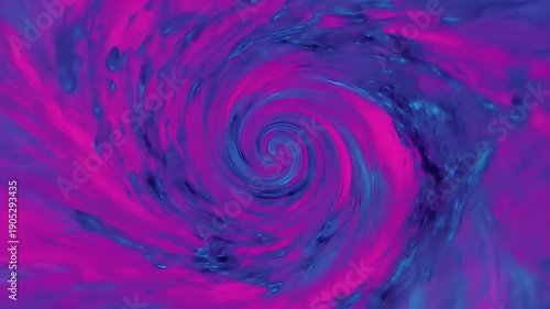 Vortex of Purple Energy.