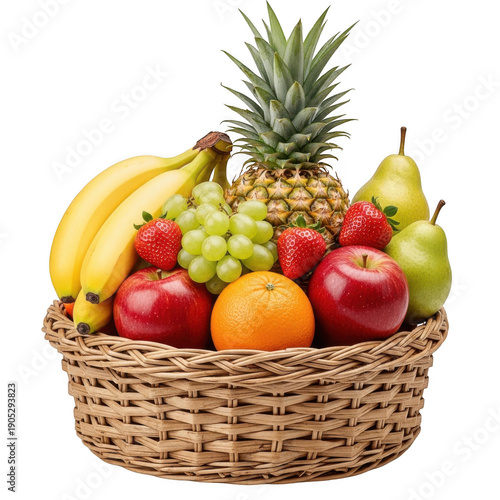 Assorted fruit basket