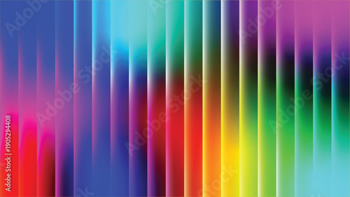 Colorful Abstract Strips: A vibrant display of intersecting vertical lines and spectrum of color, inviting exploration. 