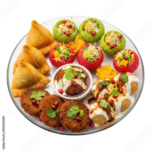 Assorted snacks platter
