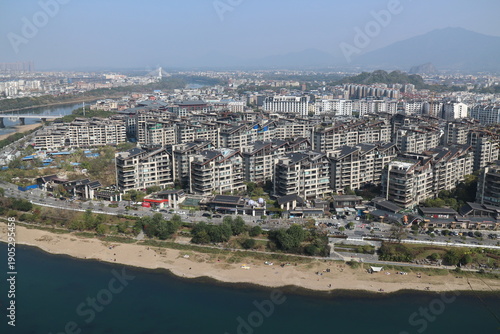 中国の桂林市街地
