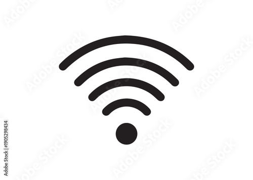 Wifi wireless internet signal Icon