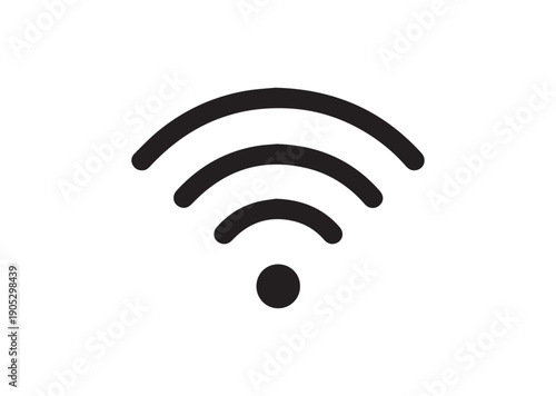 Wifi wireless internet signal Icon