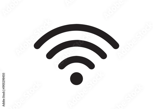 Wifi wireless internet signal Icon