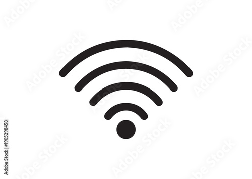 Wifi wireless internet signal Icon