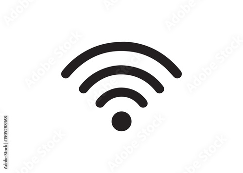 Wifi wireless internet signal Icon